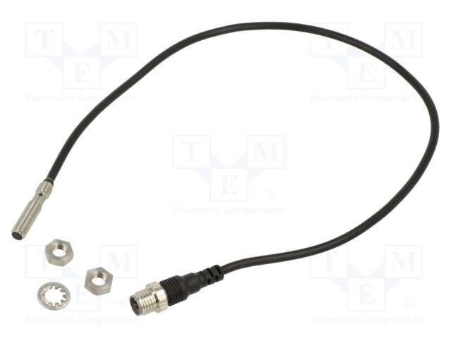 Sensor: inductive; Output conf: PNP / NO; 0÷1.2mm; 10÷30VDC; M5