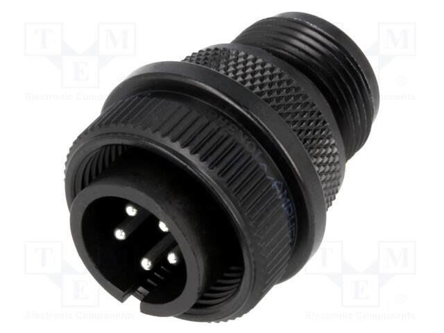 Connector: circular; Series: 97; plug; male; PIN: 5; silver plated