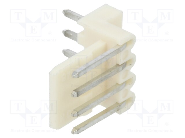 Socket; wire-board; male; Mini-Latch; 2.5mm; PIN: 4; THT; 250V; 3A