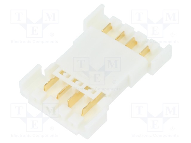 Connector: PCB to PCB; 2mm; PIN: 4; 3A