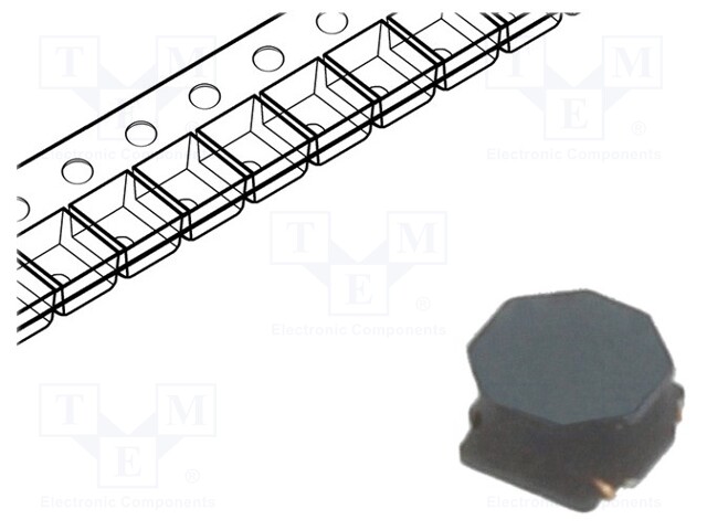 Inductor: wire; SMD; 1uH; 1.85A; 0.07Ω; 2x2x1.2mm; ±30%