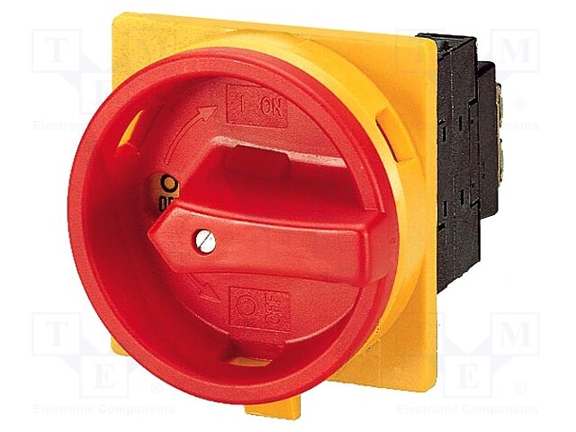 Switch: main cam switch; Stabl.pos: 2; 32A; OFF-ON; Poles: 1; 13kW