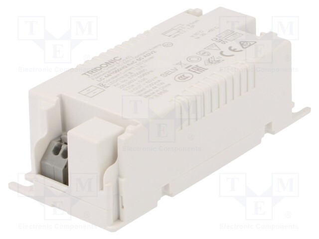 Power supply: switched-mode; LED; 44W; 30÷60VDC; 1050mA; IP20; 107g