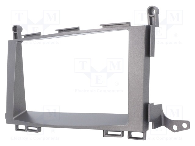 Radio mounting frame; Toyota; 2 DIN; grey