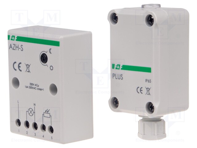 Twilight switch; wall mount; 21÷27VAC; 21÷27VDC; SPST-NO; IP20