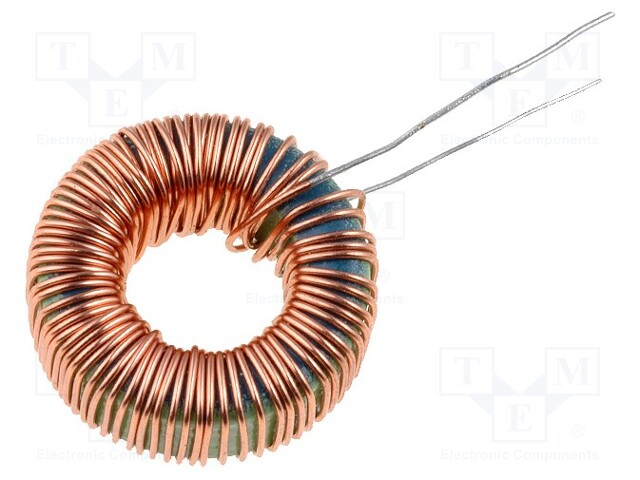 Inductor: wire; THT; 220uH; 360mΩ; 1A