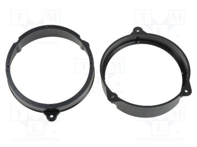 Speaker adapter; 165mm; Mercedes CLK-class front doors