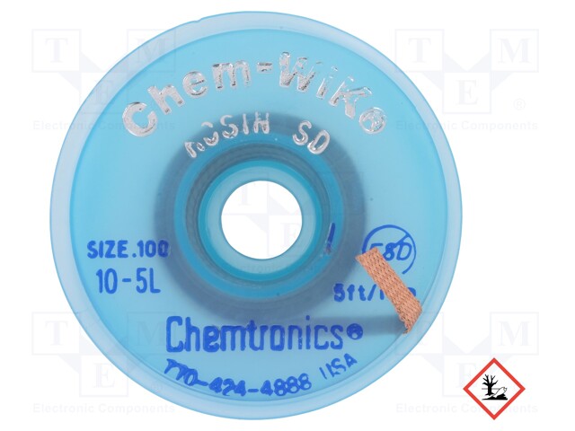 Tape: desoldering; W: 2.54mm; L: 1.5m