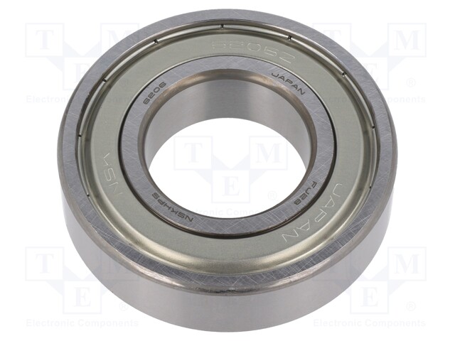 Bearing: ball; Øint: 30mm; Øout: 62mm; W: 16mm; bearing steel