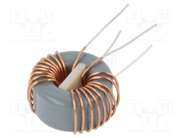 Inductor: wire; THT; 1.5mH; 2.8A; 19mΩ; 230VAC; 12x7mm; -20÷+50%