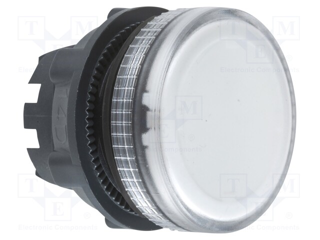 Indicator Lens, Transparent, Round, 22 mm, Pilot Light Head
