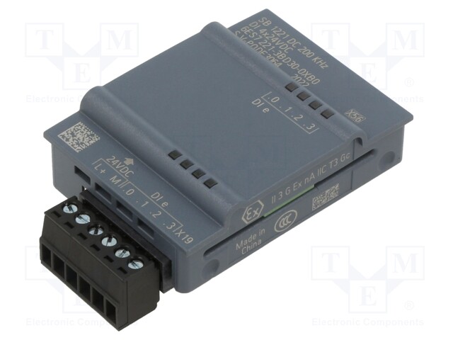 Module: extension; 5VDC; IN: 4; Series: S7-1200; 38x62x21mm; IP20