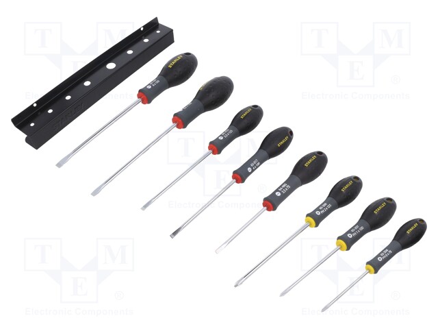 Kit: screwdrivers; Pcs: 8; Phillips,slot; Series: FATMAX®