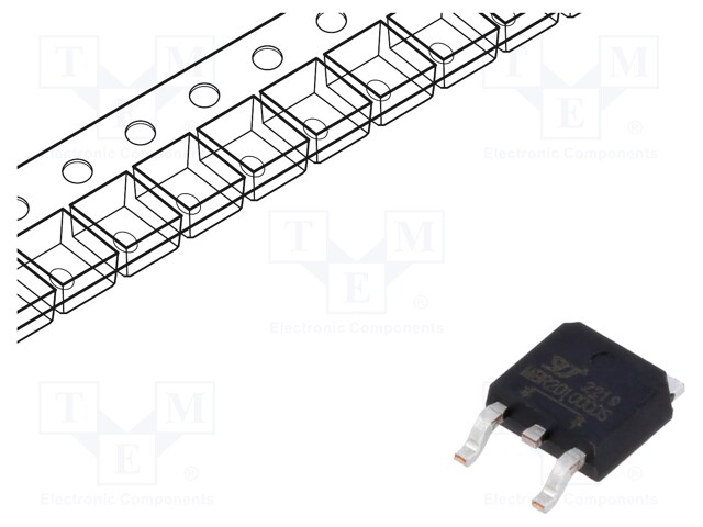 Diode: Schottky rectifying; SMD; 100V; 20A; Ufmax: 0.8V; TO252