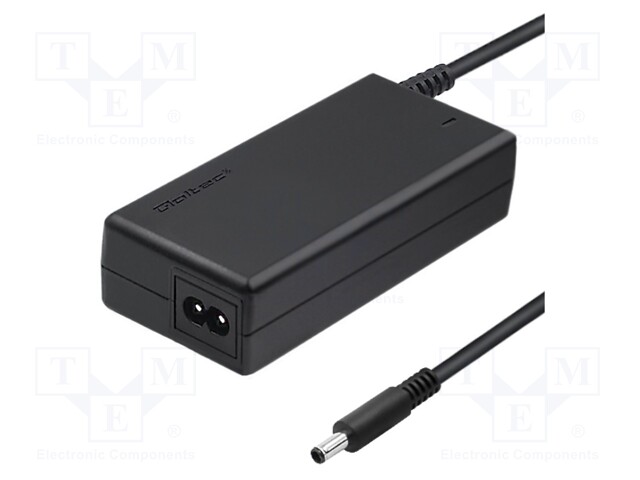 Power supply: switched-mode; 19.5VDC; 2.31A; 45W; for notebooks