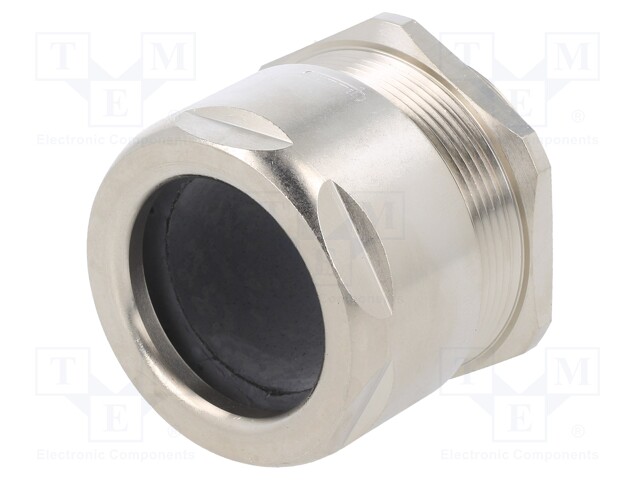 Cable gland; M40; IP68; Mat: brass; Body plating: nickel