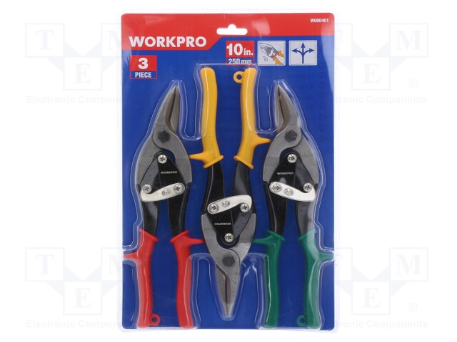 Pliers; Pcs: 3; cutting; carbon steel