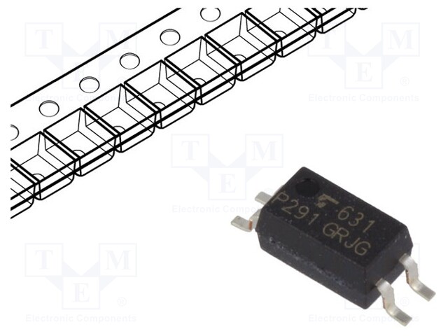 Optocoupler; SMD; Channels: 1; Out: transistor; Uinsul: 3.75kV; SO4