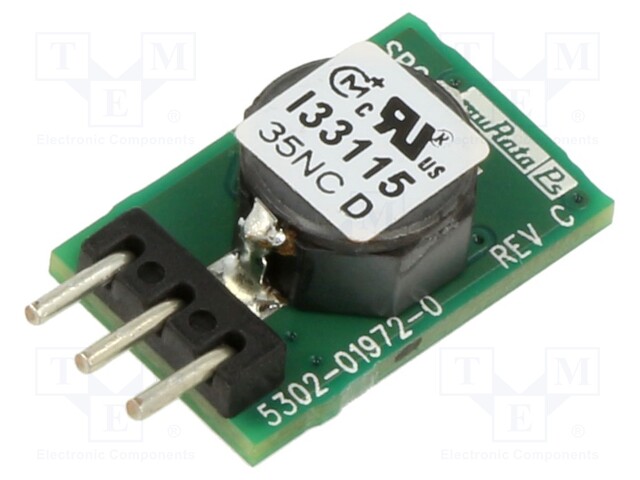 Converter: DC/DC; 4.95W; Uin: 7÷36V; Uout: 3.3VDC; Iout: 1.5A; SIP