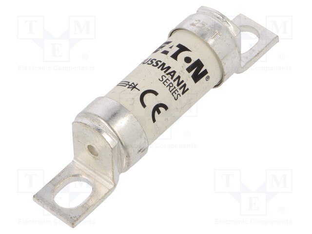 Fuse, Semiconductor, British BS 88, ET Series, 25 A, Fast Acting, 17.1mm x 48mm, 0.67" x 1.89"