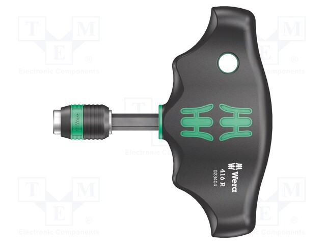 Screwdriver handle; Mounting: 1/4" (C6,3mm),1/4" (E6,3mm)