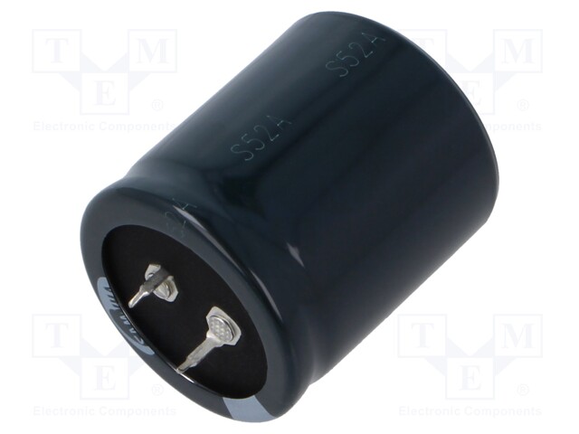 Capacitor: electrolytic; SNAP-IN; 6800uF; 80VDC; Ø35x40mm; ±20%