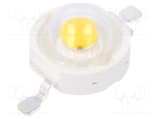 Power LED; EMITER; white warm; Pmax: 3W; 2850-3250K; 92.9÷250.9lm