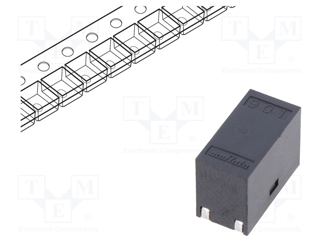 6A; R: 8.5mΩ; SMD; 100VDC; Z: 900Ω; 10MHz; 12.9x6.6x9.4mm; 14uH