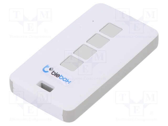 Remote control; Dim: 72x39x13mm; 2.4GHz; Range: 100m; Plating: ABS