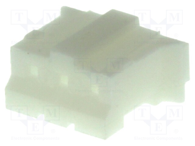 Plug; wire-board; female; NXG; 2mm; PIN: 3; w/o contacts; for cable