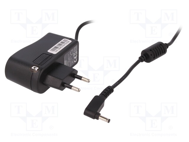 Power supply: switched-mode; 5VDC; 2A; Out: 4,0/1,35; 10W; 1.4m