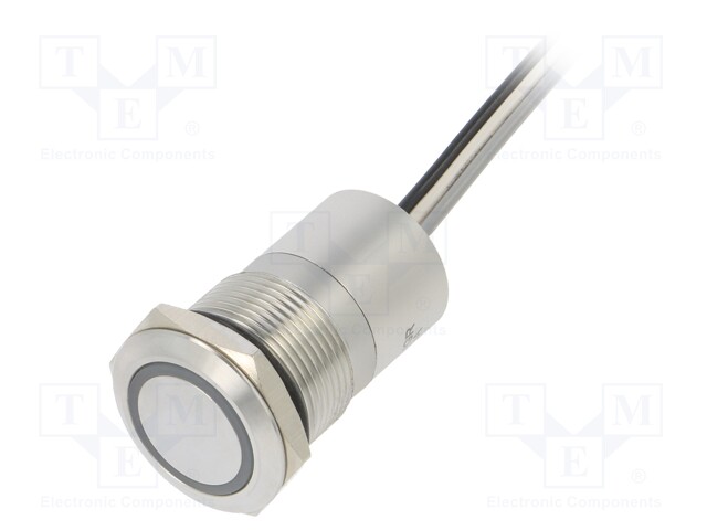 Switch: capacitive; Pos: 2; SPST-NO; 0.01A/12VDC; IP68; OFF-ON; 20mΩ