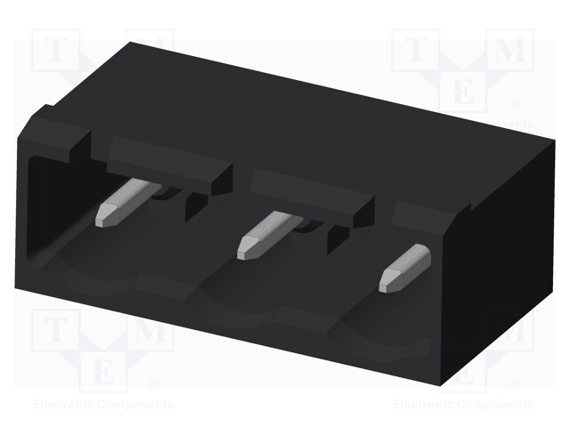 Connector: pluggable terminal block; socket; male; on PCBs