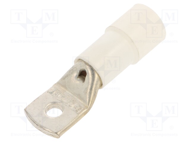 Tip: ring tube; M6; Ø: 6.4mm; 50mm2; crimped; for cable; insulated