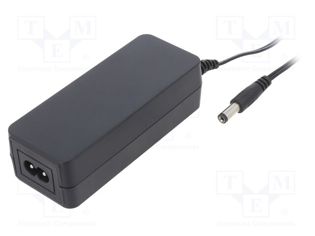 Power supply: switched-mode; 15VDC; 1.25A; Out: 5,5/2,1; 18W; 85%