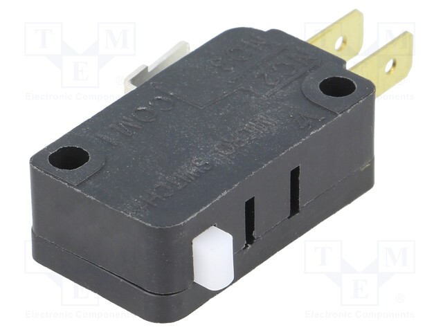 Microswitch SNAP ACTION; without lever; SPDT; 15A/250VAC; Pos: 2