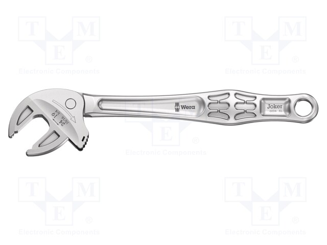 Wrench; spanner,self-adjusting; L: 256mm; Spanner: 19÷24mm