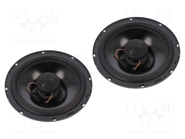 Car loudspeakers; two-way; 165mm; 135W; 58÷21000Hz; 4Ω; 54mm