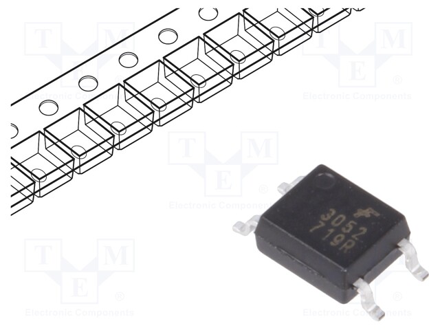 Optotriac; 3.75kV; triac; Mini-flat 4pin; Channels: 1; 1kV/μs