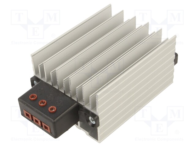 Heater; 30W; 100÷250V; IP20; DIN rail; 128x70x59mm