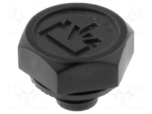 Fill plug; without side hole; Thread: M10; Overall len: 16mm