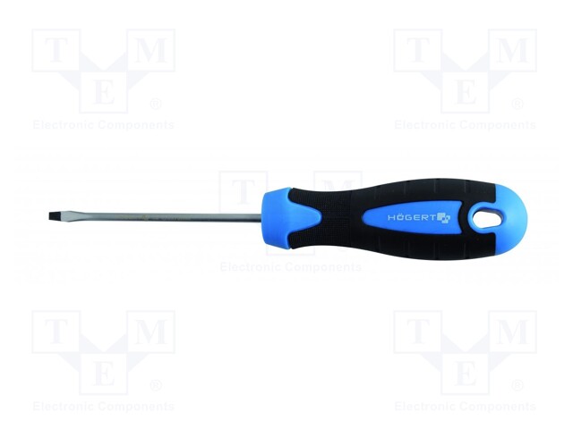 Screwdriver; slot; SL 3mm; 75mm