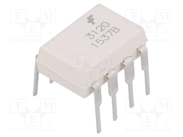 Optocoupler; THT; Channels: 1; Out: transistor; 5kV; DIP8; 35kV/μs