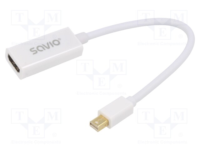 Adapter; DisplayPort 1.1,HDMI 1.4; 0.23m; white