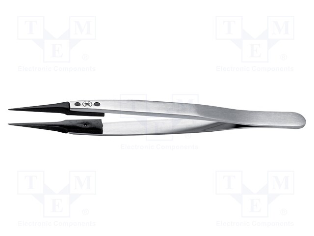 Tweezers; replaceable tips; Blade tip shape: sharp; ESD