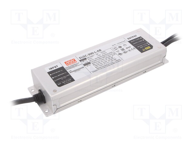 Power supply: switched-mode; LED; 300W; 116÷232VDC; 650÷2000mA