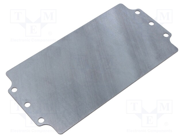 Mounting plate; steel