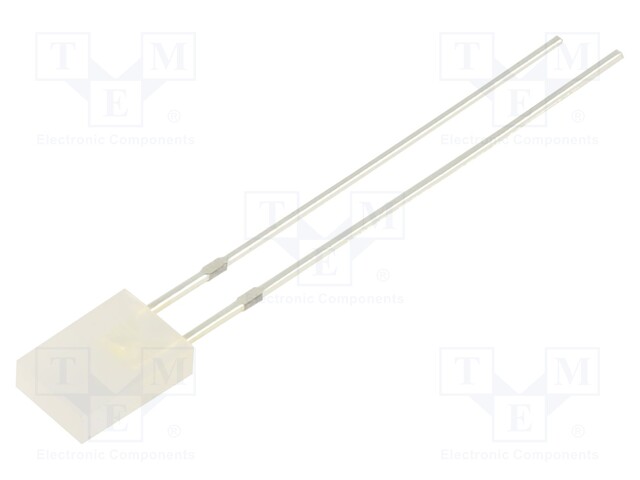 LED; rectangular; 6.95x4.8x4.95mm; white cold; 750÷1120mcd; 100°