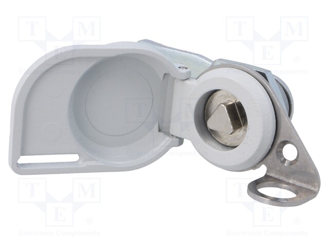 Lock; right; zinc and aluminium alloy; 15mm