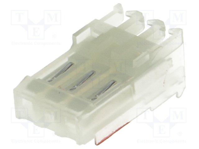 Plug; wire-board; female; PIN: 3; end connector; 2.54mm; IDC; 22AWG